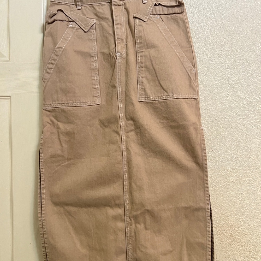 Topshop cargo skirt